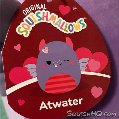 Squishmallows 11" &amp; 8" Atwater das Liebesmonster