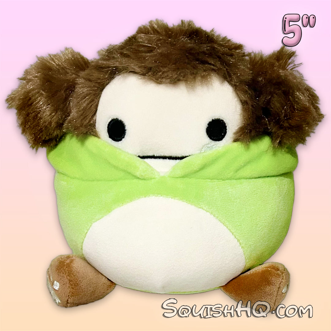 Squishmallows 5-Inch Benny the Bigfoot in Frog Costume