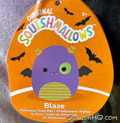 Squishmallows 12" Blaze the Monster Trick-or-Treat Pail