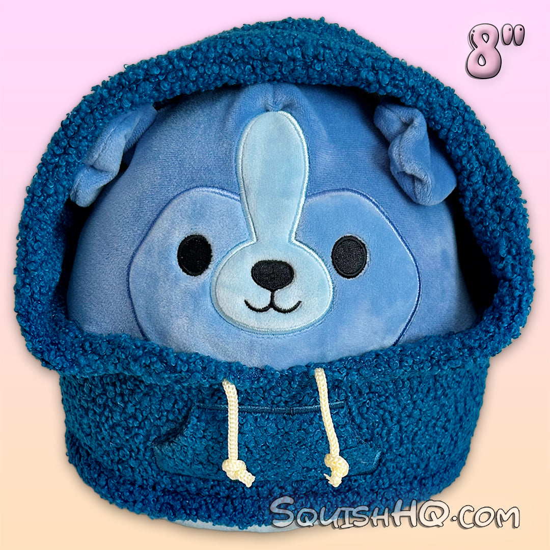 Squishmallows 8-Inch Botera the Sheltie Dog with Sherpa Hoodie