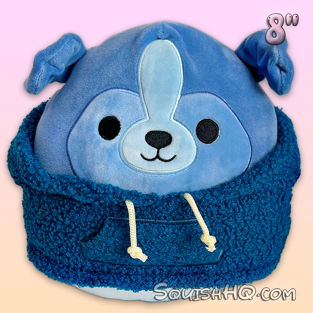 Squishmallows 8-Inch Botera the Sheltie Dog with Sherpa Hoodie