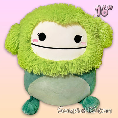 Squishmallows 12" Bren der Bigfoot St. Patrick's Day