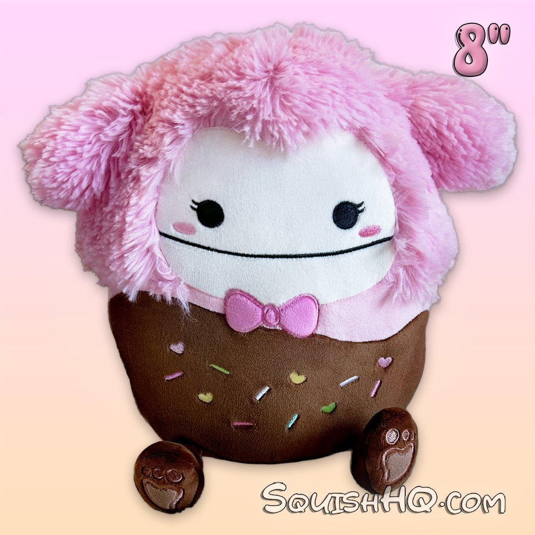 Squishmallows 8-Inch Brina the Bigfoot Chocolate Dipped Bigfoot