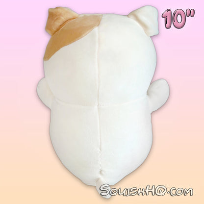 Squishmallows 10-Inch HugMees Brock the Bulldog