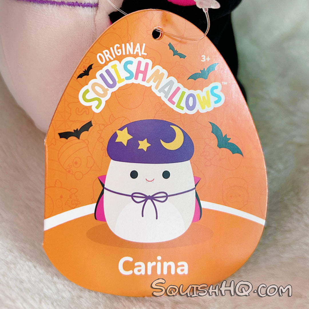 Squishmallows 5-Inch Carina the Mushroom Wizard