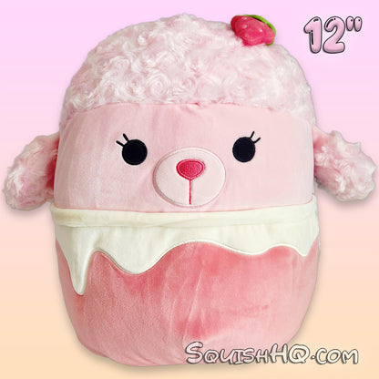 Squishmallows 12” Chloe the Strawberry Poodle