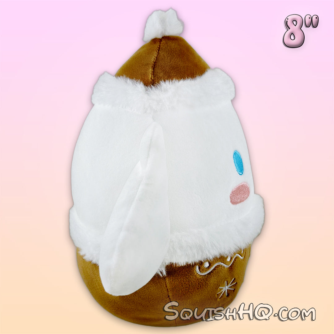 Squishmallows 8-Inch Sanrio Christmas Cinnamoroll Gingerbread