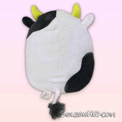 Squishmallows 8" Connor the Cow with Flower