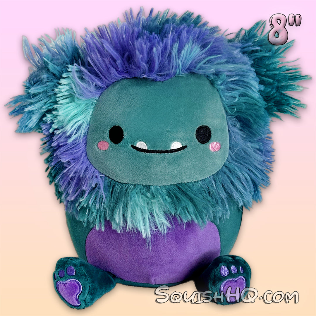 Squishmallows 8-Inch JT the Bigfoot