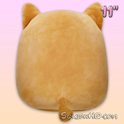 Squishmallows 11-Inch Jones the Gingerbread Cat