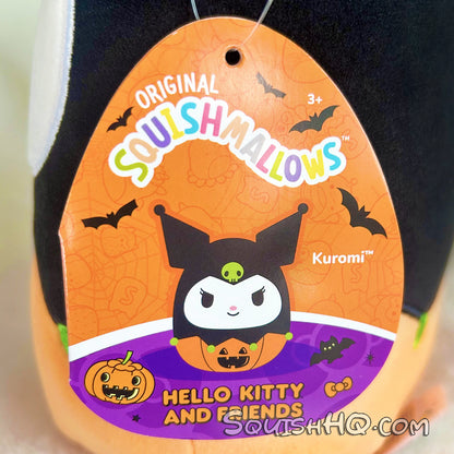 Squishmallows 8-Inch Sanrio Kuromi Jack-O-Lantern