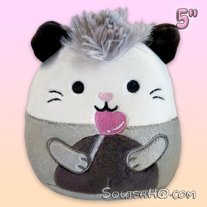 Squishmallows 5-Inch Luanne the Possum Heart Lollipop