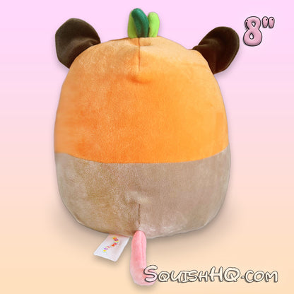 Squishmallows 8" Luanne the Possum in Pumpkin Costume