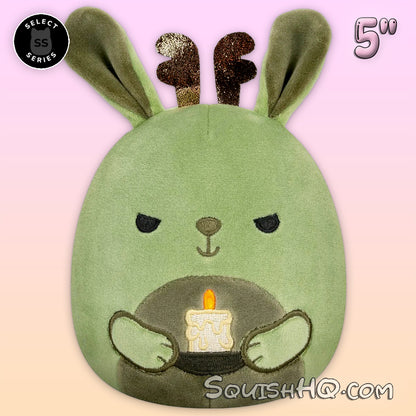 Squishmallows 5-Inch Select Series: Martha the Green Jackalope