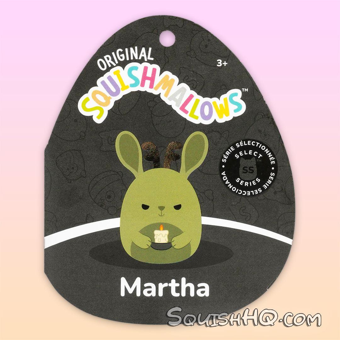 Squishmallows 5-Inch Select Series: Martha the Green Jackalope