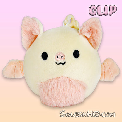 Squishmallows 3.5" Meghan the Bat Clip