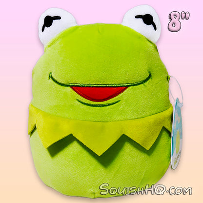 Squishmallows Muppets Squad - 8" Kermit the Frog