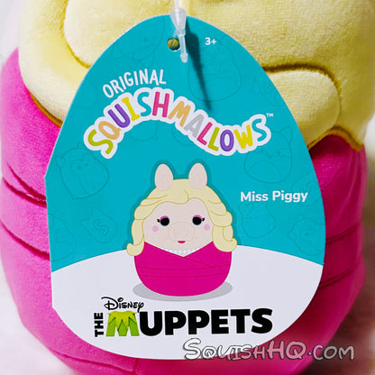 Squishmallows Muppets Squad - 8" Miss Piggy