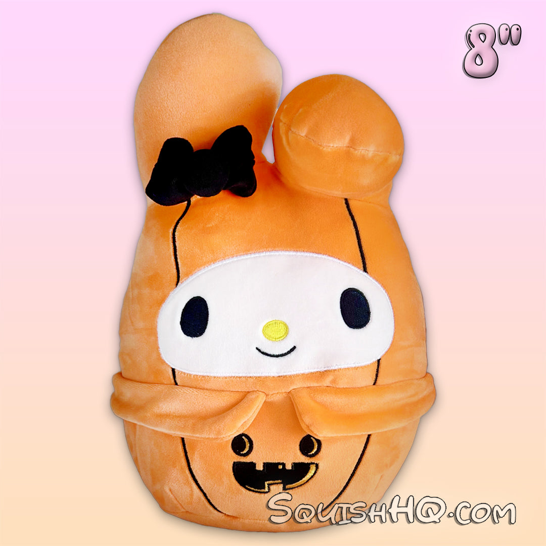 Squishmallows 8-Inch Sanrio My Melody Jack-O-Lantern