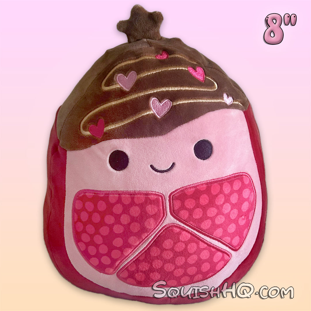 Squishmallows 10-Inch Oatfae the Pomegranate Chocolate Dipped