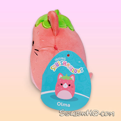 Squishmallows 5” Olma the Strawberry Cat