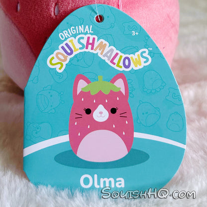 Squishmallows 5” Olma the Strawberry Cat