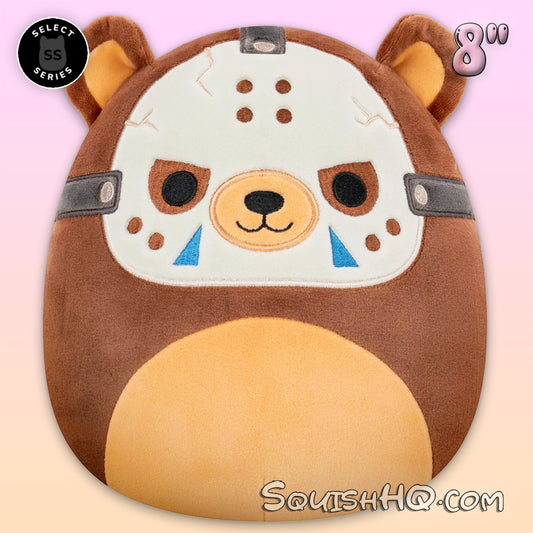 Squishmallows 8-Inch Select Series: Omar in Hockey Mask