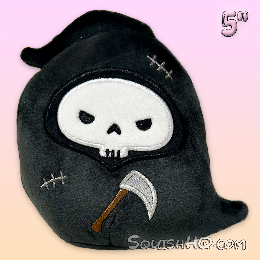 Squishmallows 5-Inch Otto the Grim Reaper with Stitches