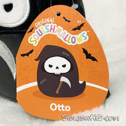 Squishmallows 5-Inch Otto the Grim Reaper with Stitches