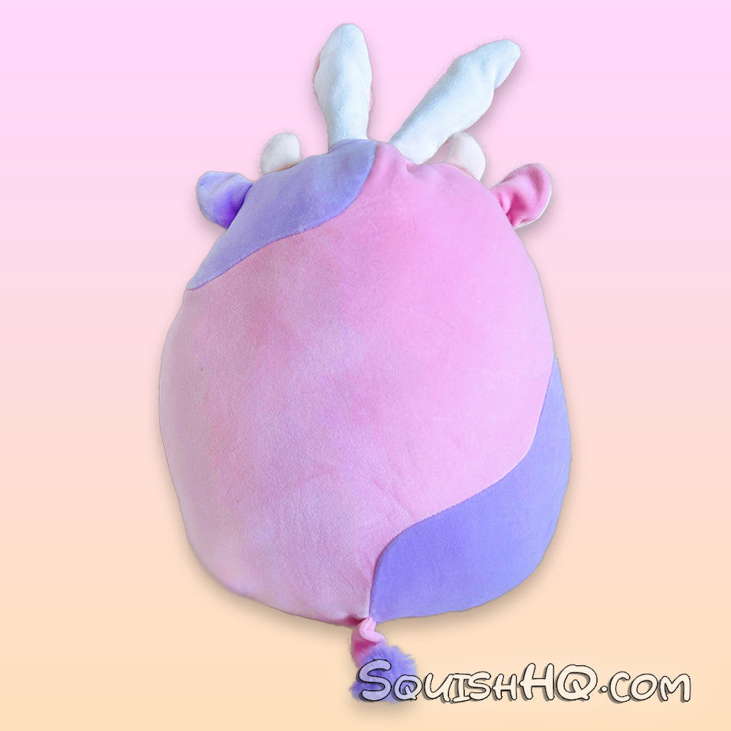 Squishmallows 11-Inch Bunny Ears Patty the Cow