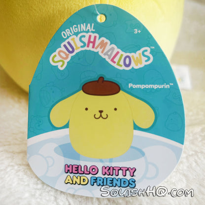 Squishmallows 8-Inch Sanrio Pompompurin