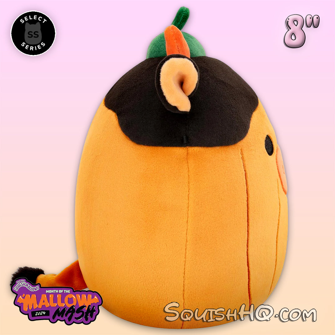 Squishmallows 8-Inch Select Series Pumpkin Connor Mallow Mash 2024