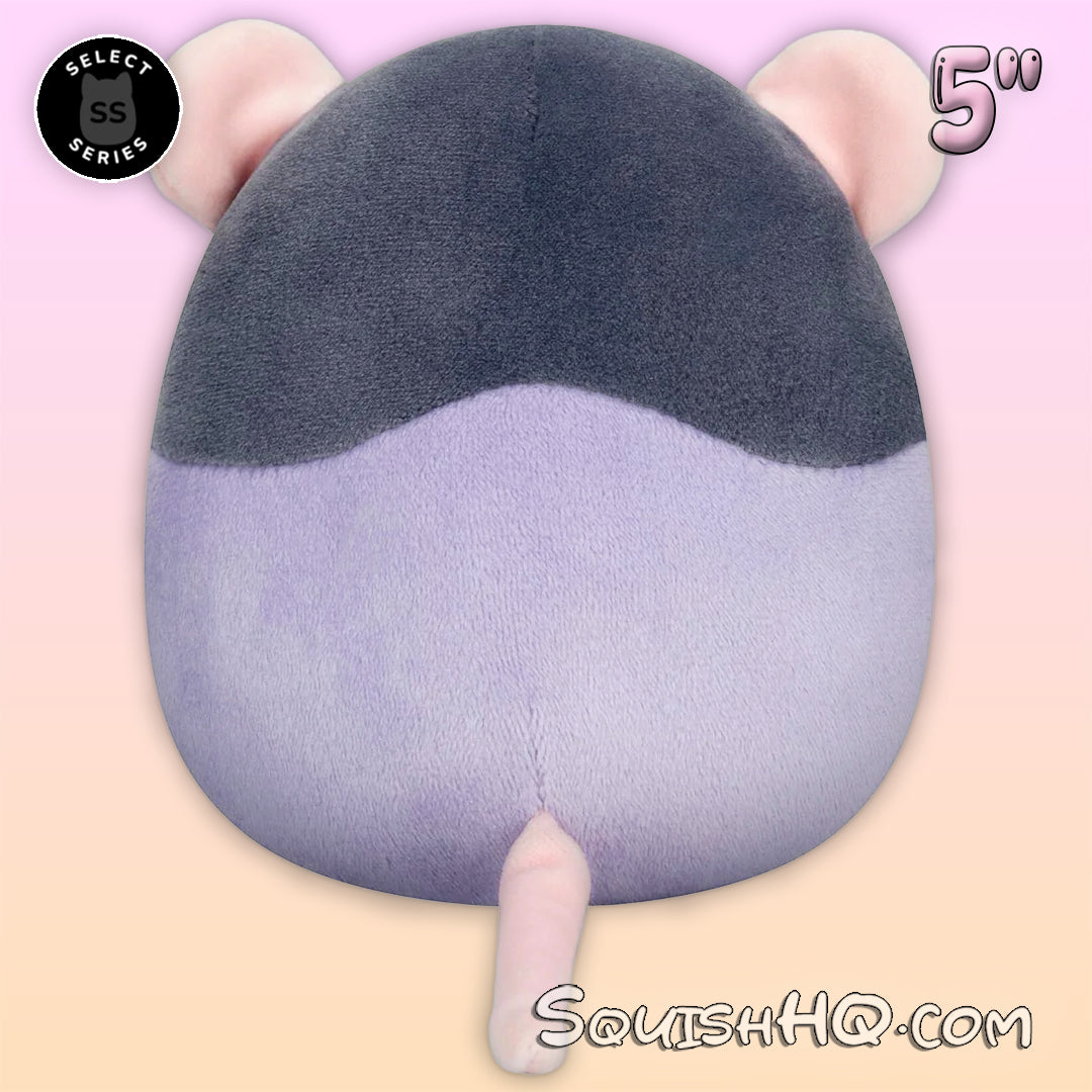 Squishmallows 5-Inch Select Series: Ralphie the Grey Rat