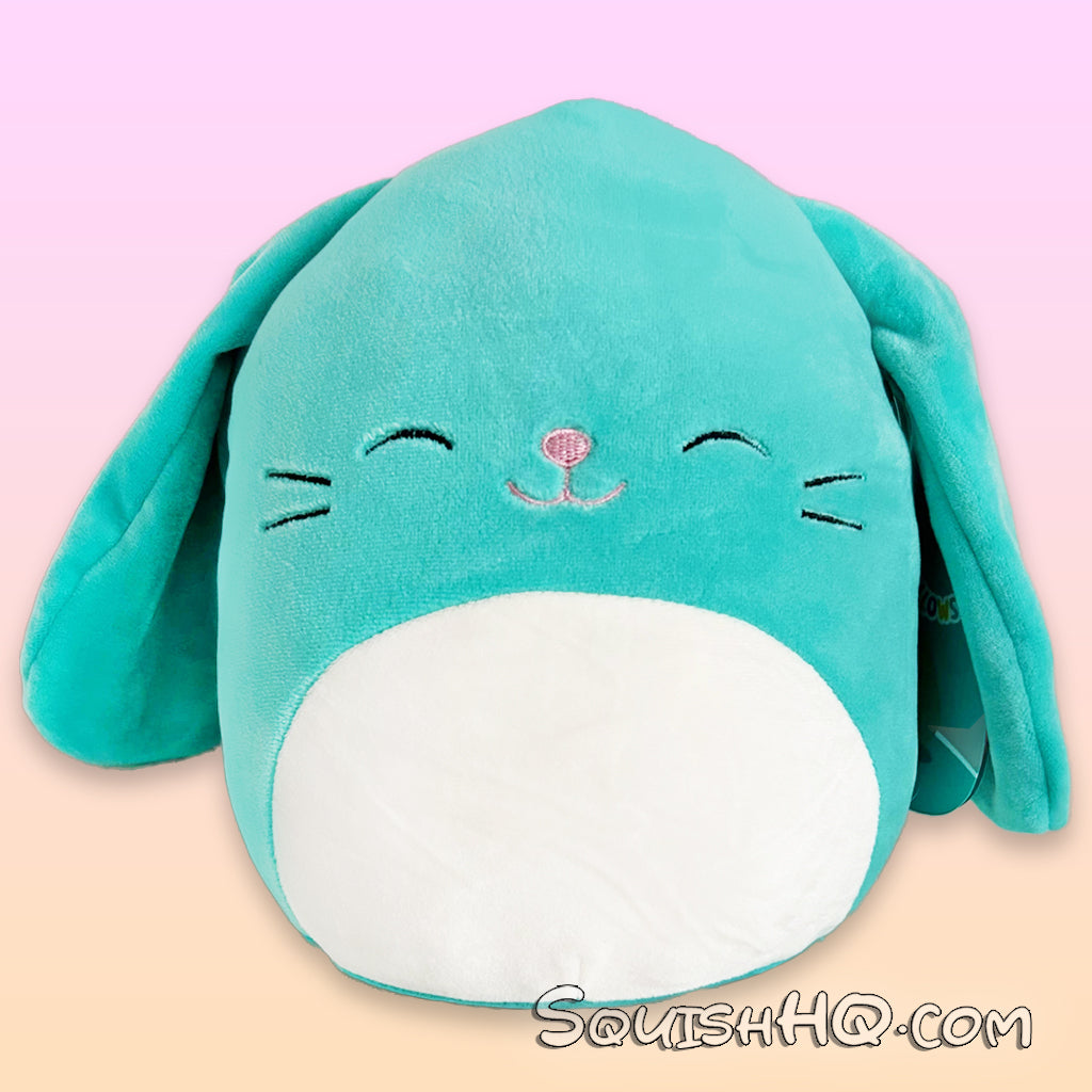 Squishmallows 7,5 Zoll Regan, der türkisfarbene Hase