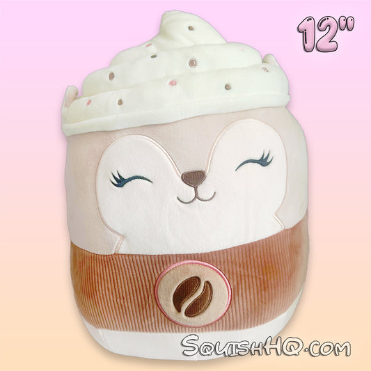 Squishmallows 12” Reza the Latte Squirrel