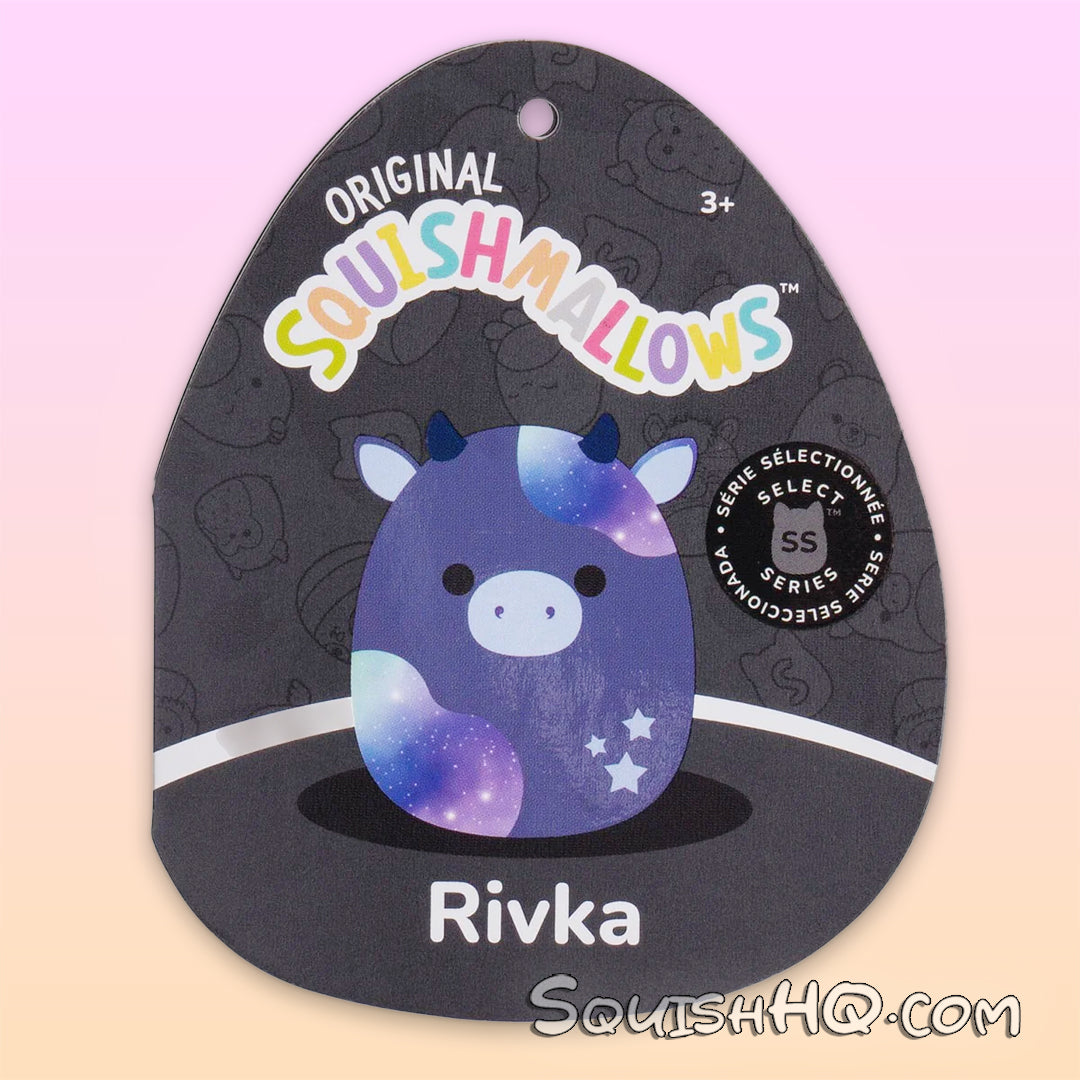 Squishmallows 8-Inch Select Series: Rivka the Celestial Cow