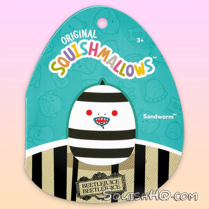 Squishmallows 8-Inch Beetlejuice Sandworm