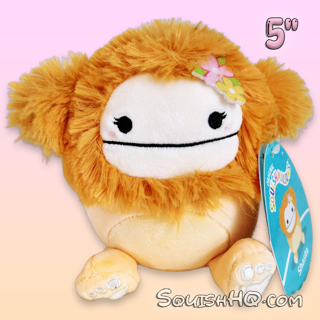 Squishmallows 5" Shasta der Pfirsich-Bigfoot