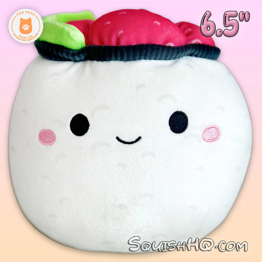 Squishmallows 6.5-Inch Shun the Sushi Dog Toy