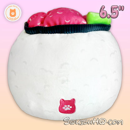 Squishmallows 6.5-Inch Shun the Sushi Dog Toy