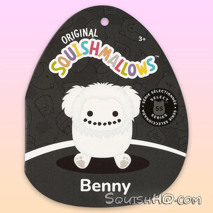 Squishmallows 16-Inch Select Series: Benny the Bigfoot Snowman