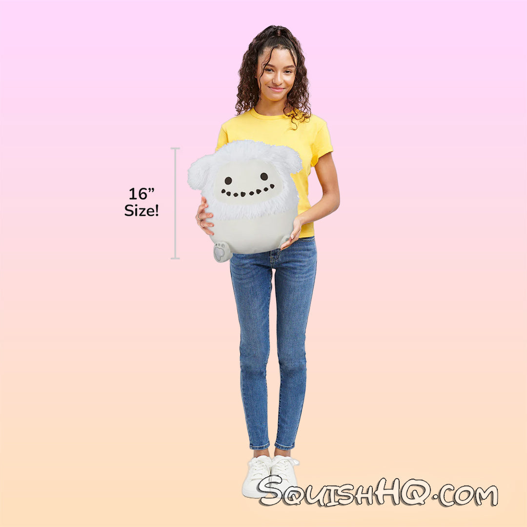 Squishmallows 16-Inch Select Series: Benny the Bigfoot Snowman