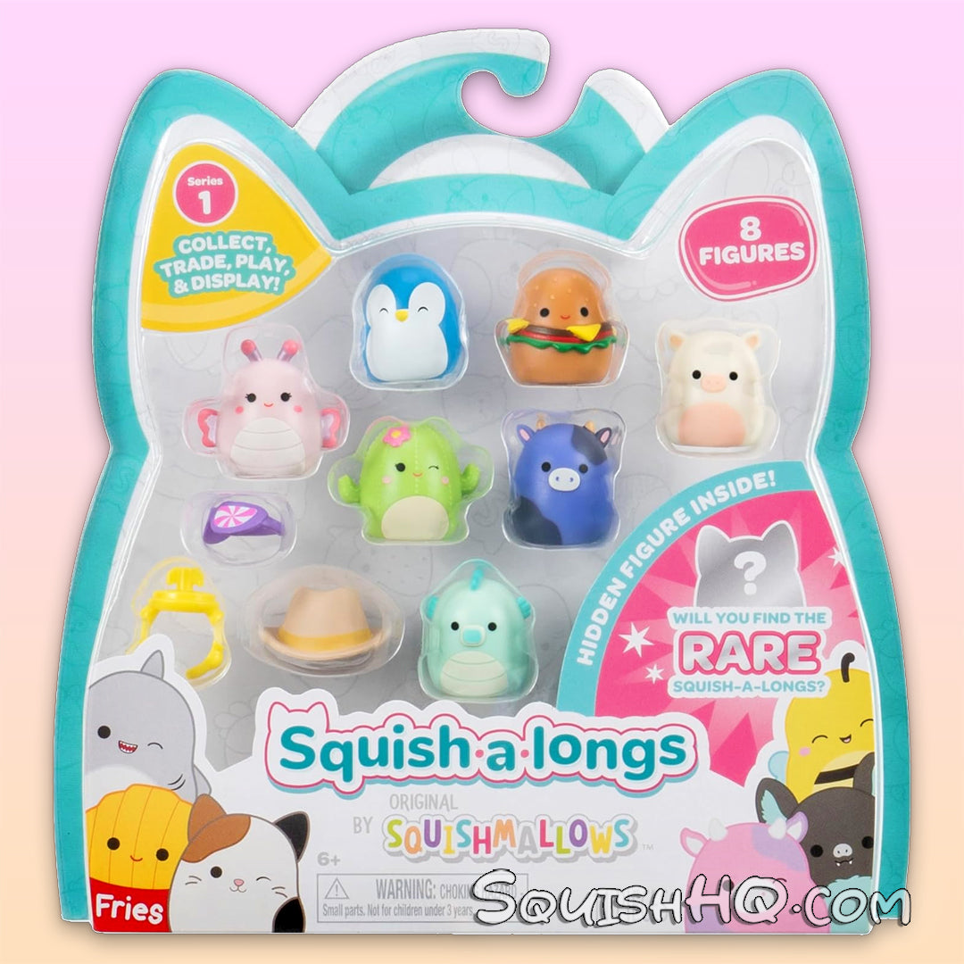 Squishmallows Squish-a-longs Series 1 Style 1 (8-Pack)