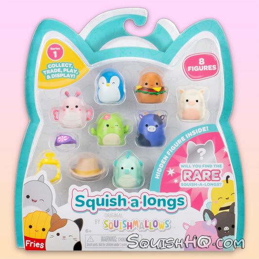 Squishmallows Squish-a-longs Series 1 Style 1 (8-Pack)