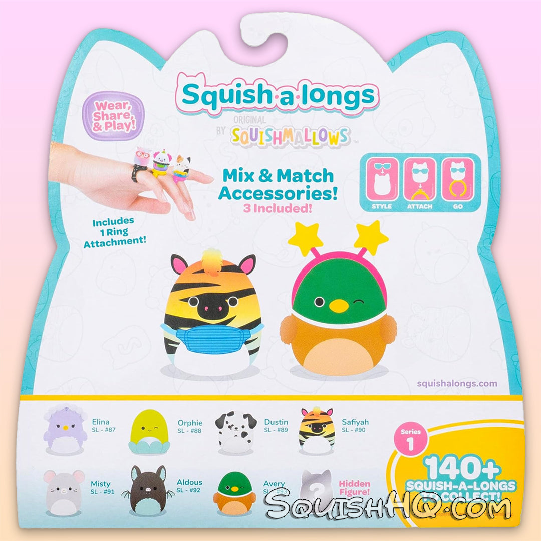 Squishmallows Squish-a-longs Series 1 Style 4 (8-Pack)