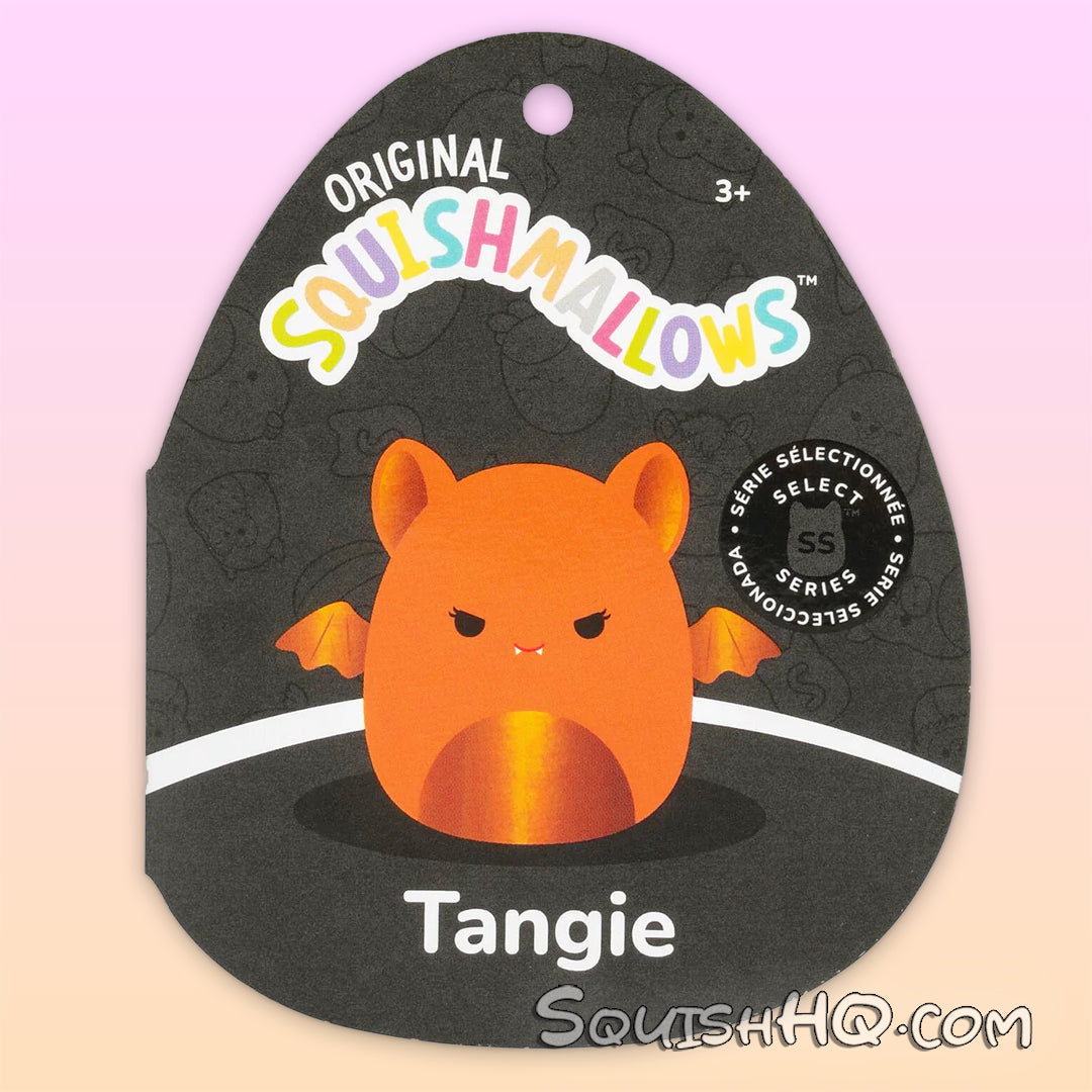 Squishmallows 8-Inch Select Series: Tangie the Orange Bat