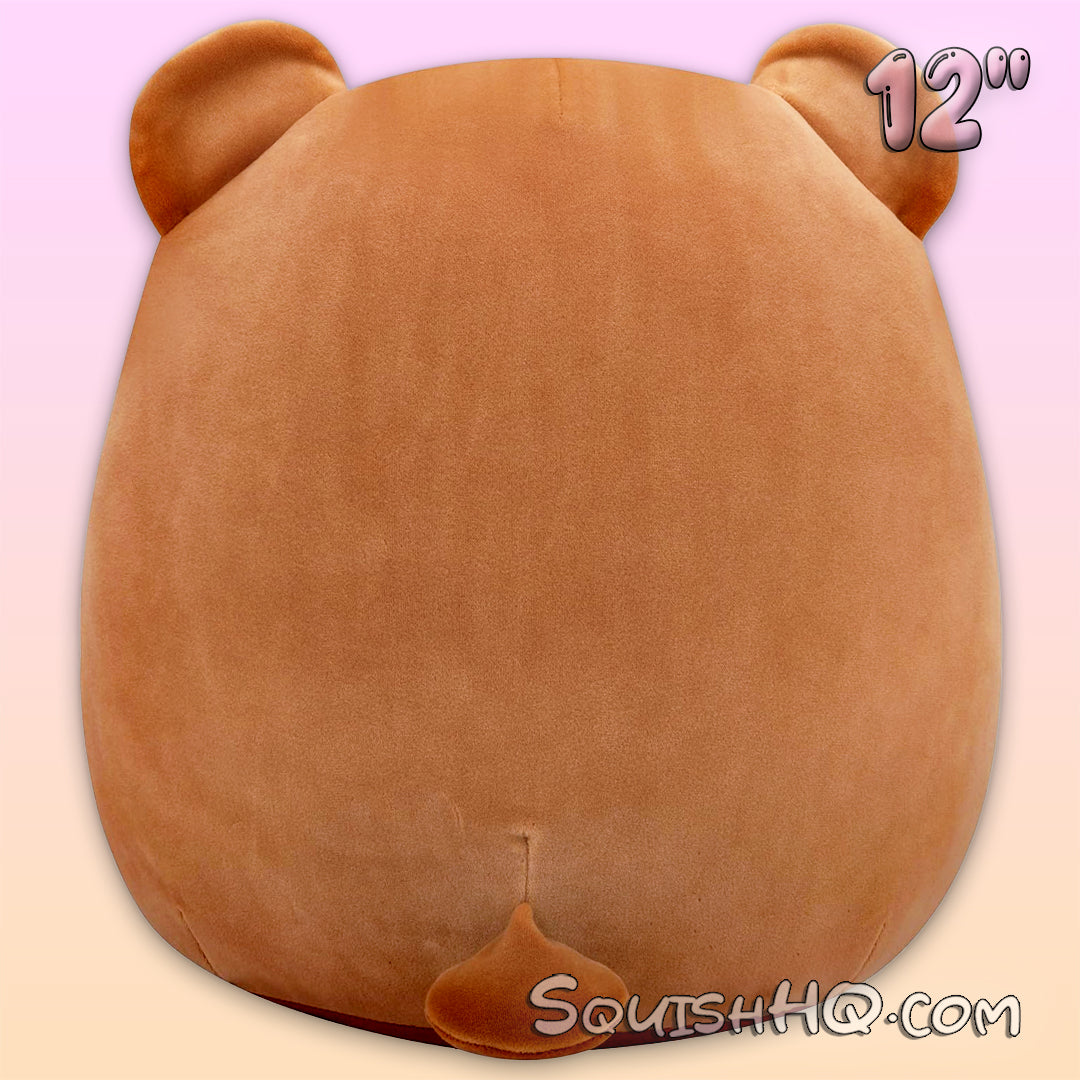 Squishmallows 12-Inch Tolef the Frosted Gingerbread Cookie Bear