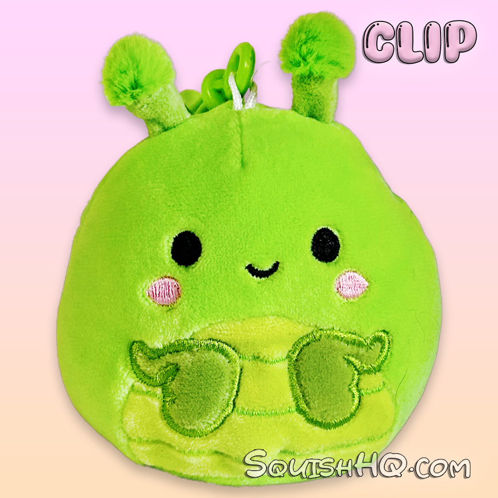 Squishmallows 3.5" Trenton the Praying Mantis Clip