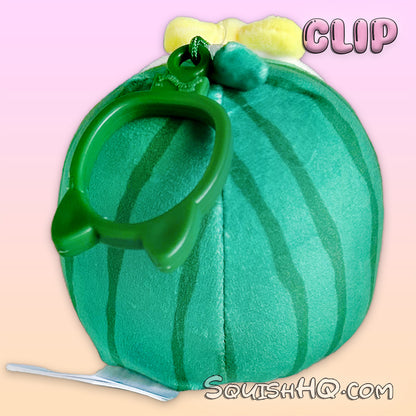 Squishmallows 3.5-Inch Clip Wanda the Watermelon