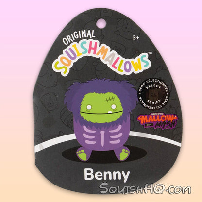 Squishmallows 5-Inch Select Series Zombie Benny Mallow Mash 2024